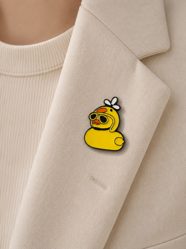 Pins canard aviateur