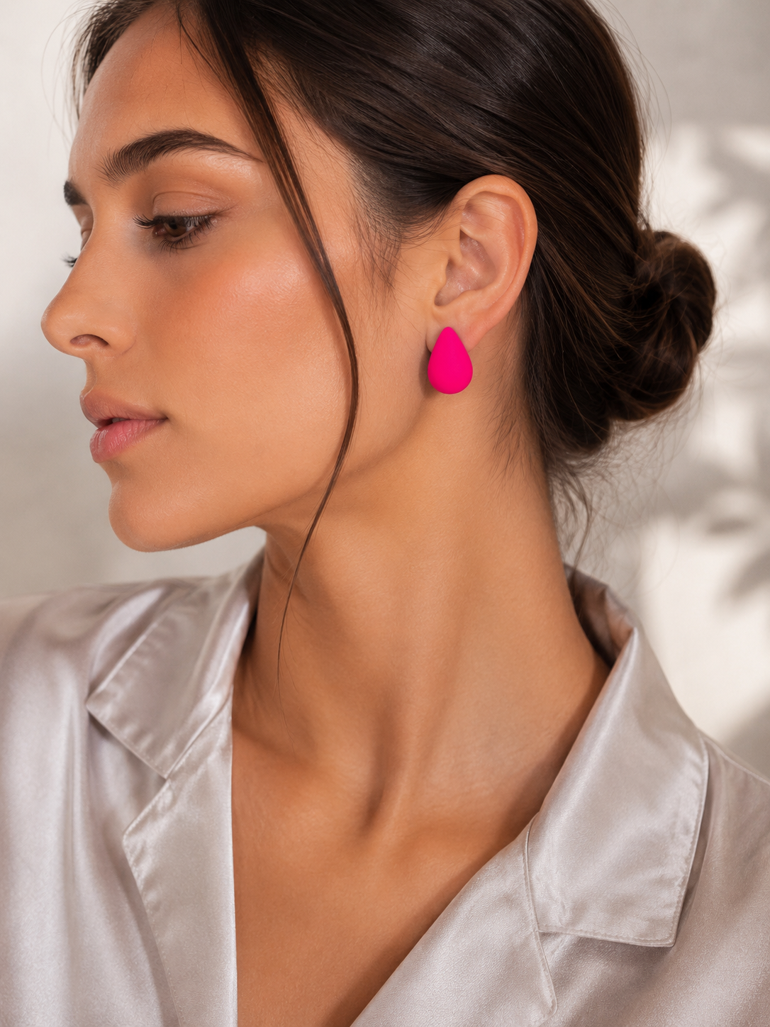 Bo goutte fuschia