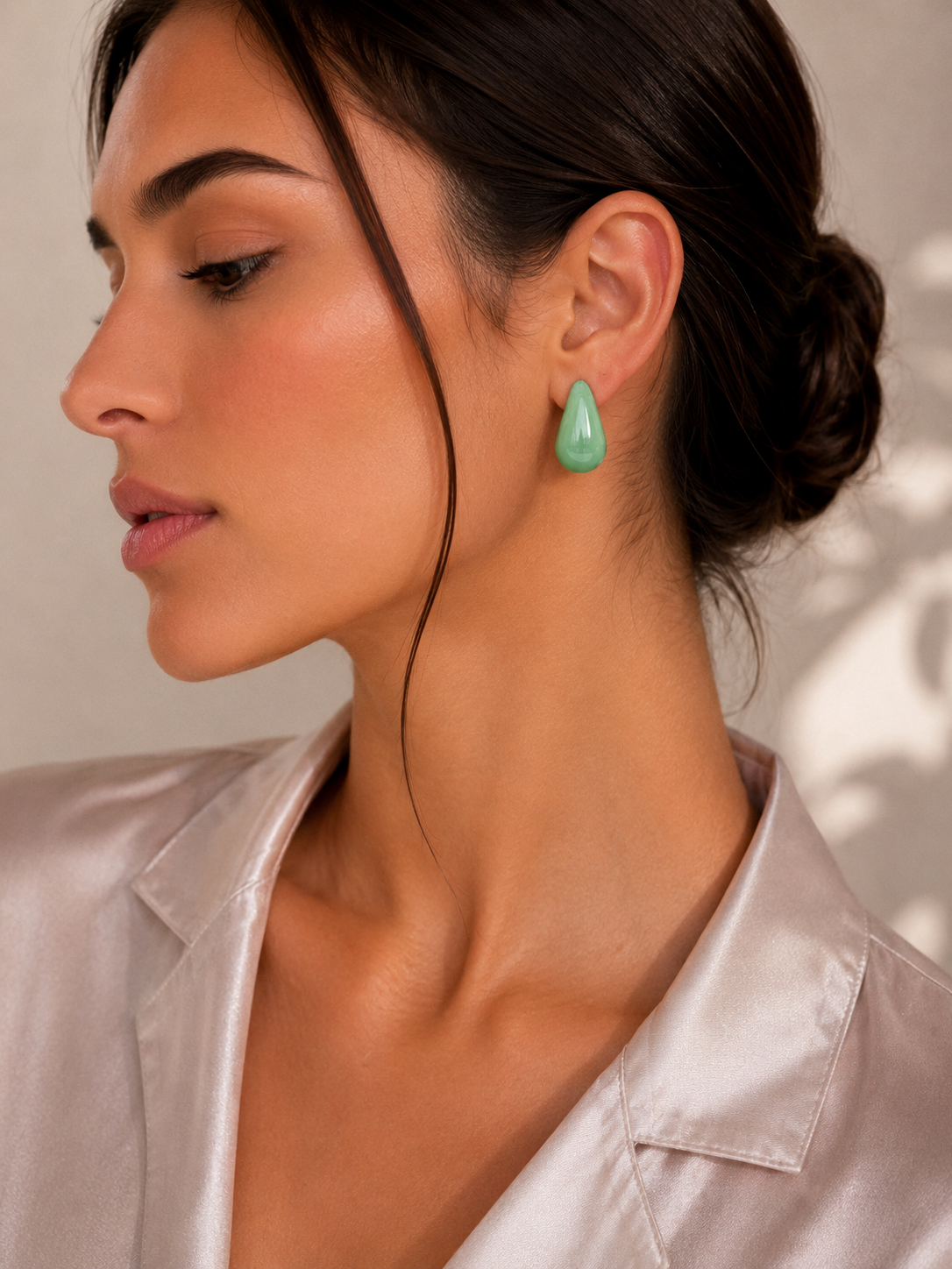 Bo cristal vert