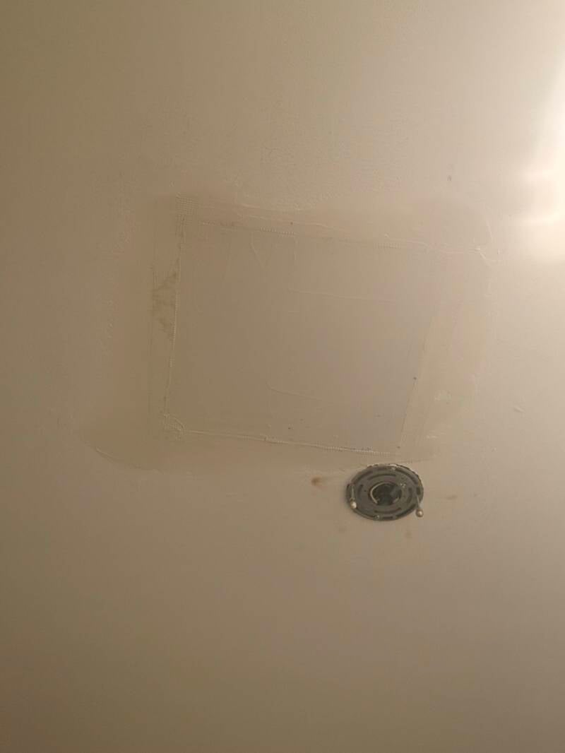 Stage One ceiling leak repair project photo 4 by Little R&R Build and Repair