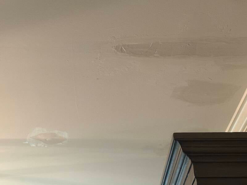 Stage One ceiling leak repair project photo 5 by Little R&R Build and Repair