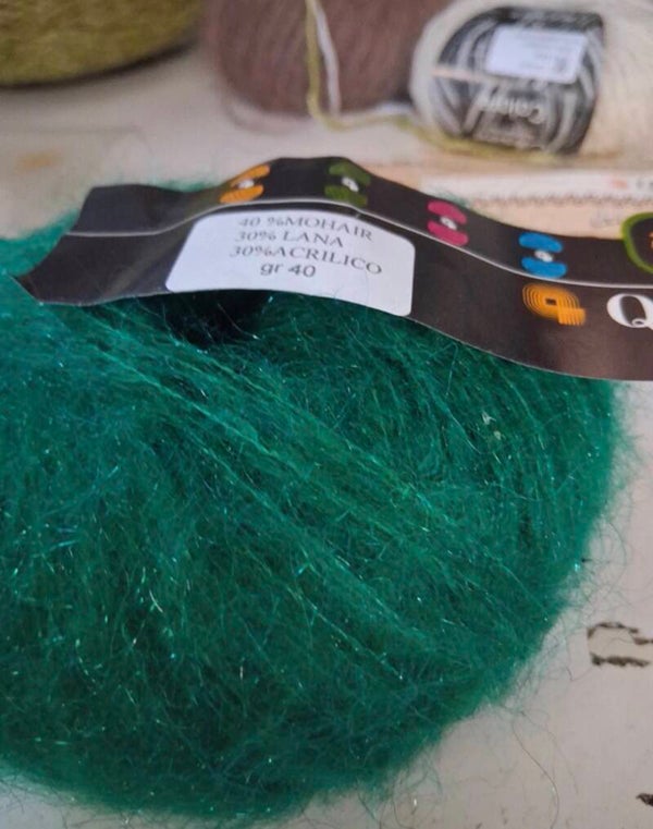 gomitoli misto mohair lana acrilico