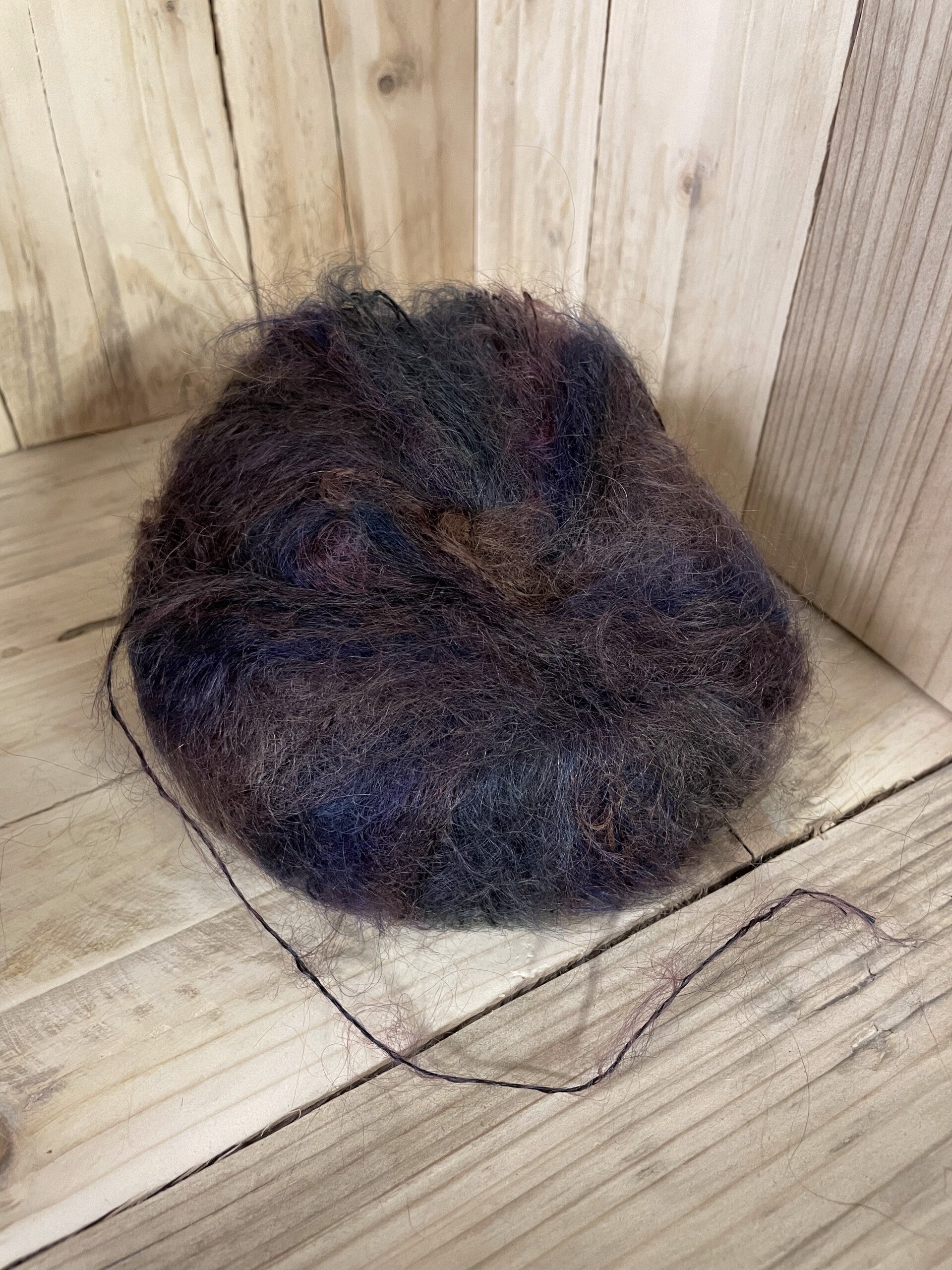 Gomitoli in 80% mohair sfumato