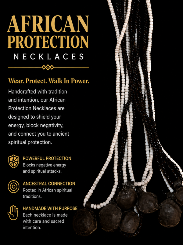 African protection necklace