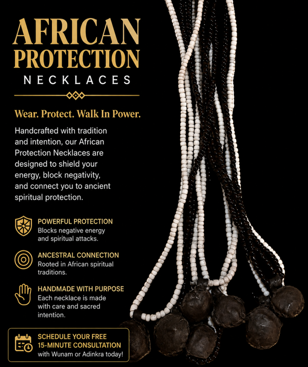 African protection necklaces