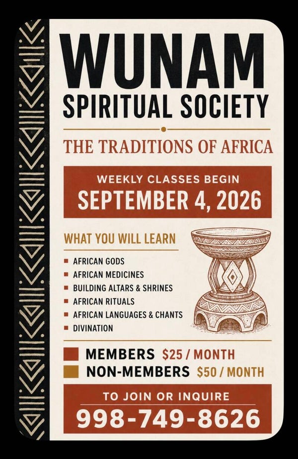 Wuanm Spiritual Society (Non- Members)