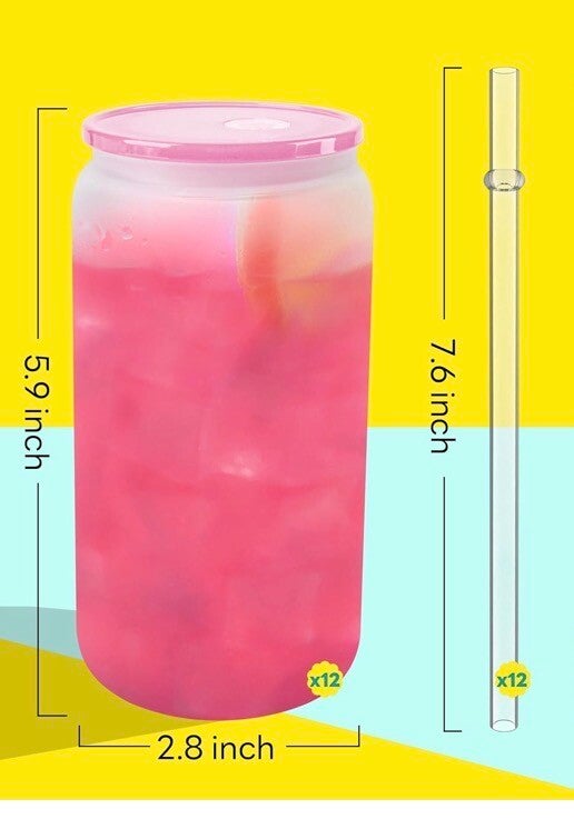 Frosted Glass Tumbler