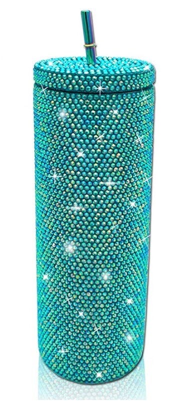 20oz Rhinestone teal