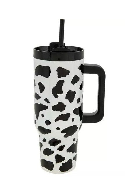 40oz cow print