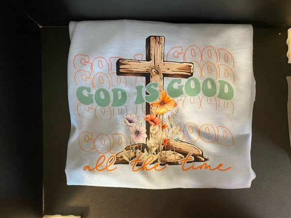 Size Large GOD IS GOOD *HALF PRICE*