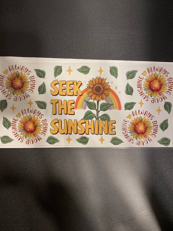 Seek the sunshine