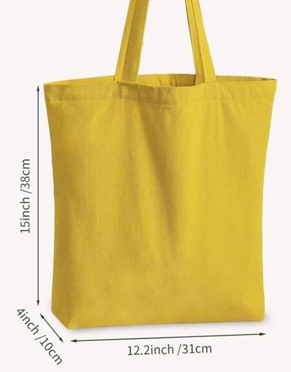 Canvas tote with zipper!