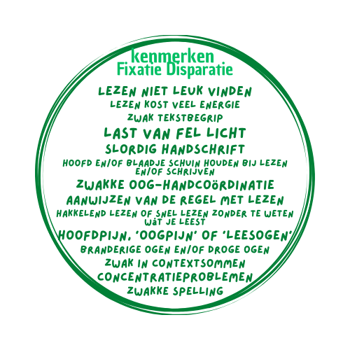 kenmerken van oogsamenwerkingsproblemen