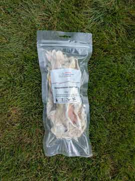 Natuurlijk - Konijnenoren met haar 100gr