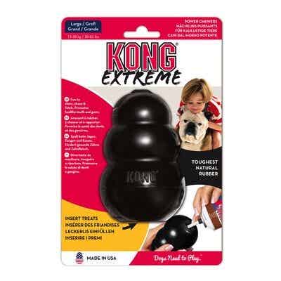 Kong extreme zwart - L
