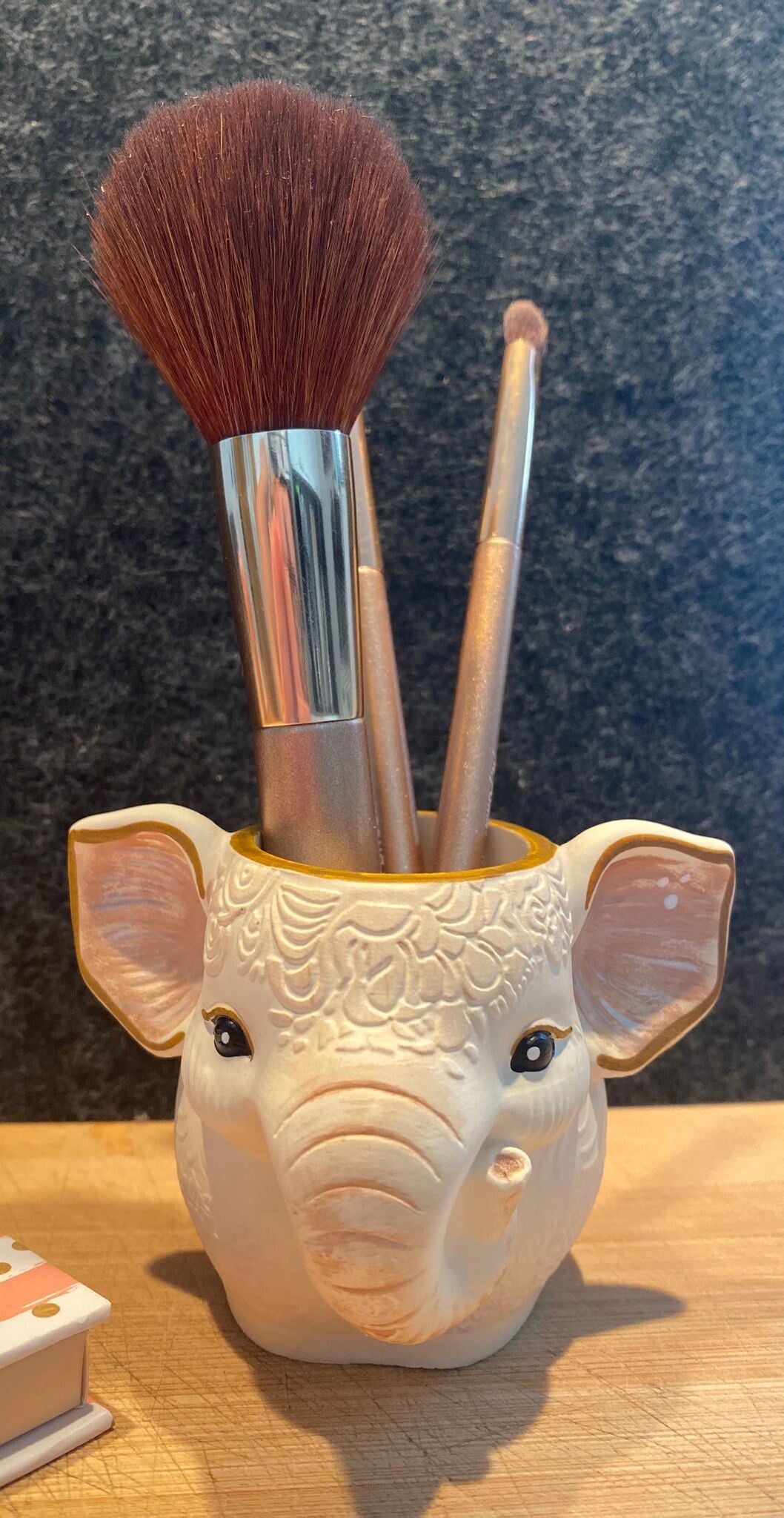 Becher für Makeup Pinsel ( Elefant )