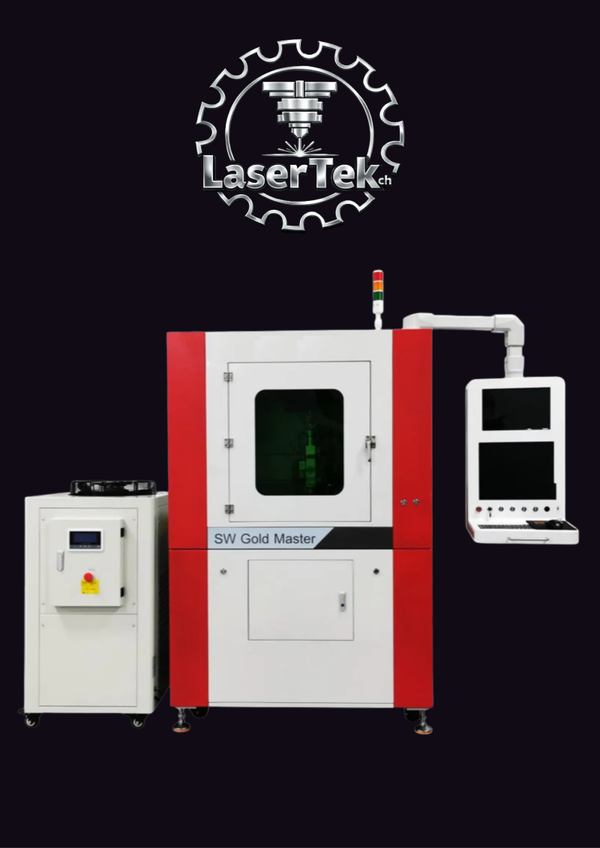 FLC2000 – CNC laser fibre 2 000 W pour métaux précieux