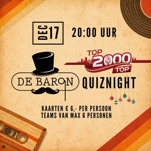 De Baron | Leidsche Rijn, donderdag 17 december