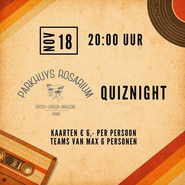 Parkhuys Rosarium | Doorn, woensdag 18 november
