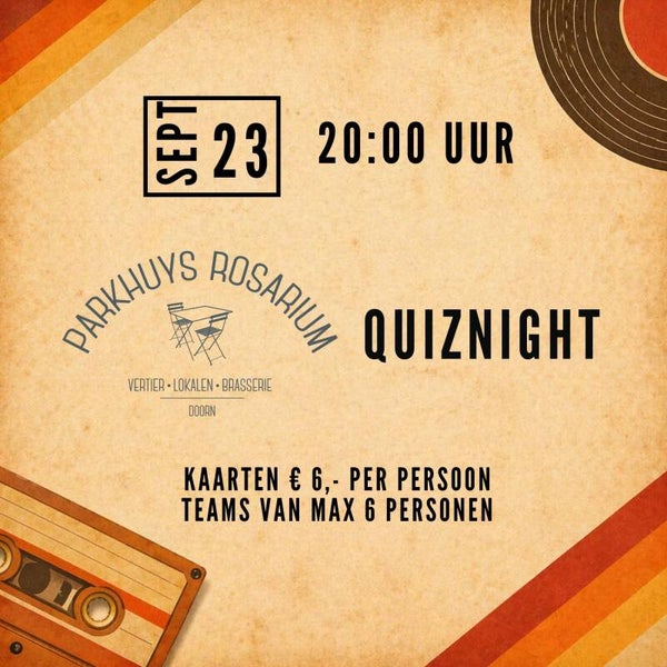 Parkhuys Rosarium | Doorn, woensdag 23 september