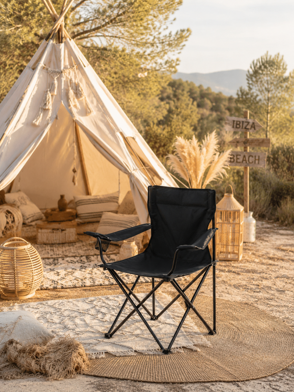 Camping stoel