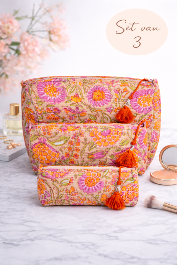 Set Roze/Oranje