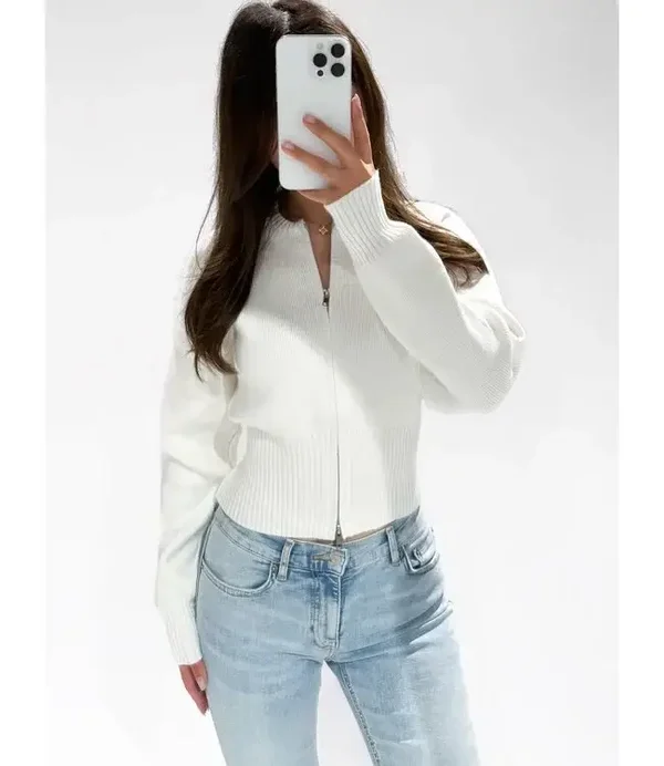 Zipper Sanne - White