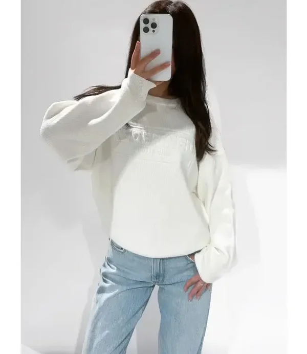 PRE-ORDER! Sweater Redefined - White