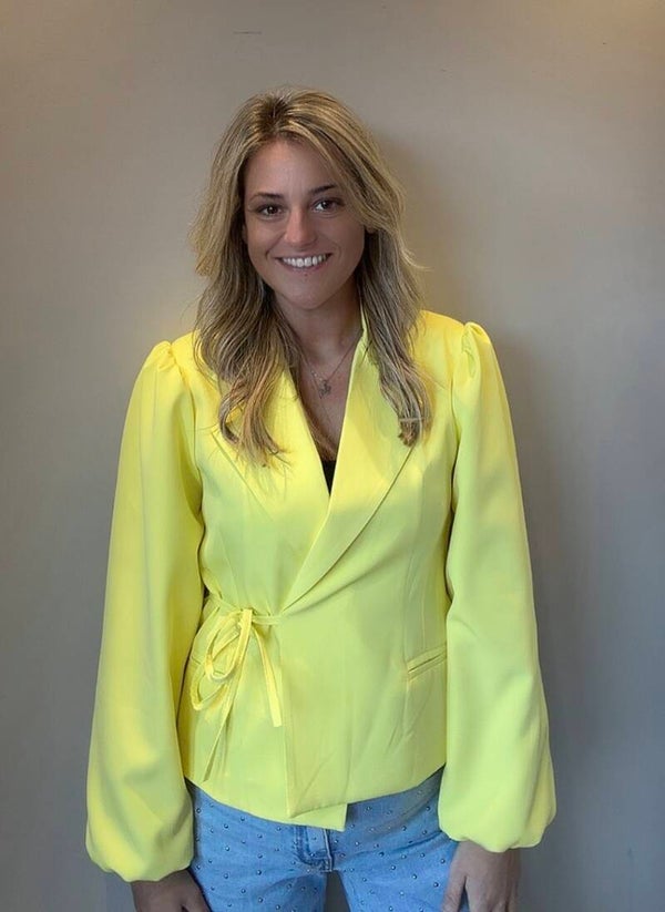 Blazer Lizan - Geel