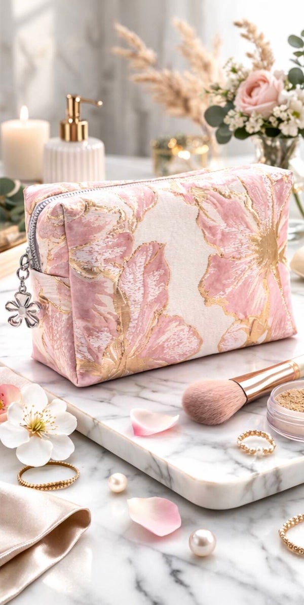 Make-up tas Amy - Roze