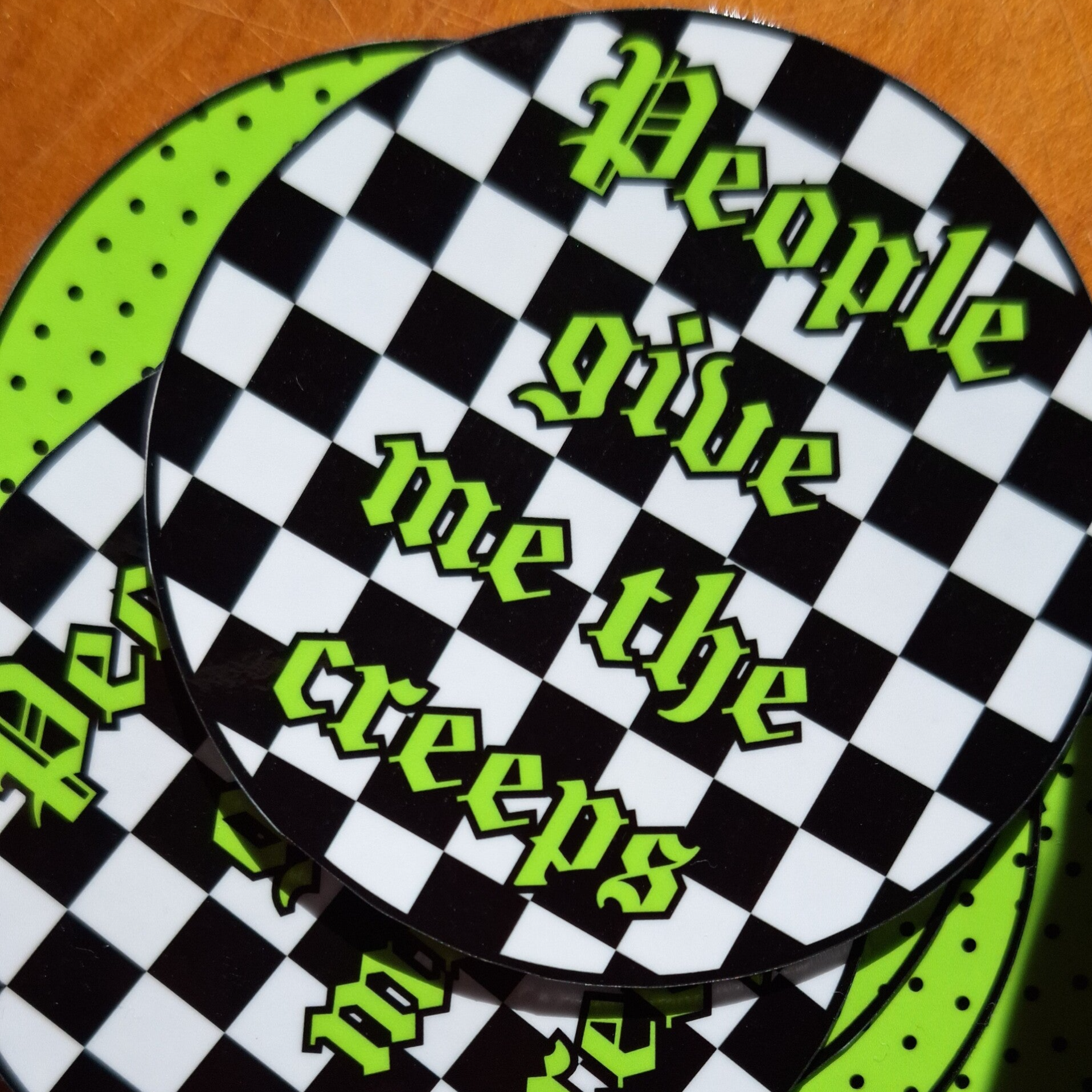 People Give Me the Creeps Sticker