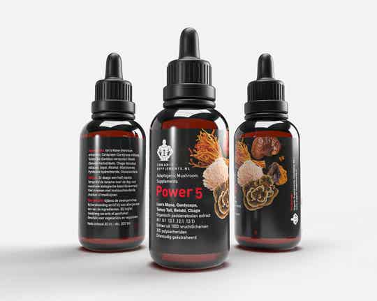 Het Power 5 liquid extract - Biologisch Extract