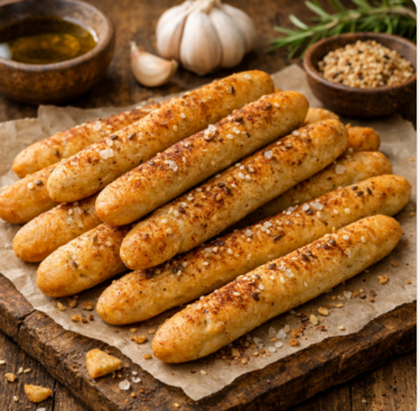 Garbanzo Breadsticks (Tamzine Garbanzo Muffin & Bread Mix)