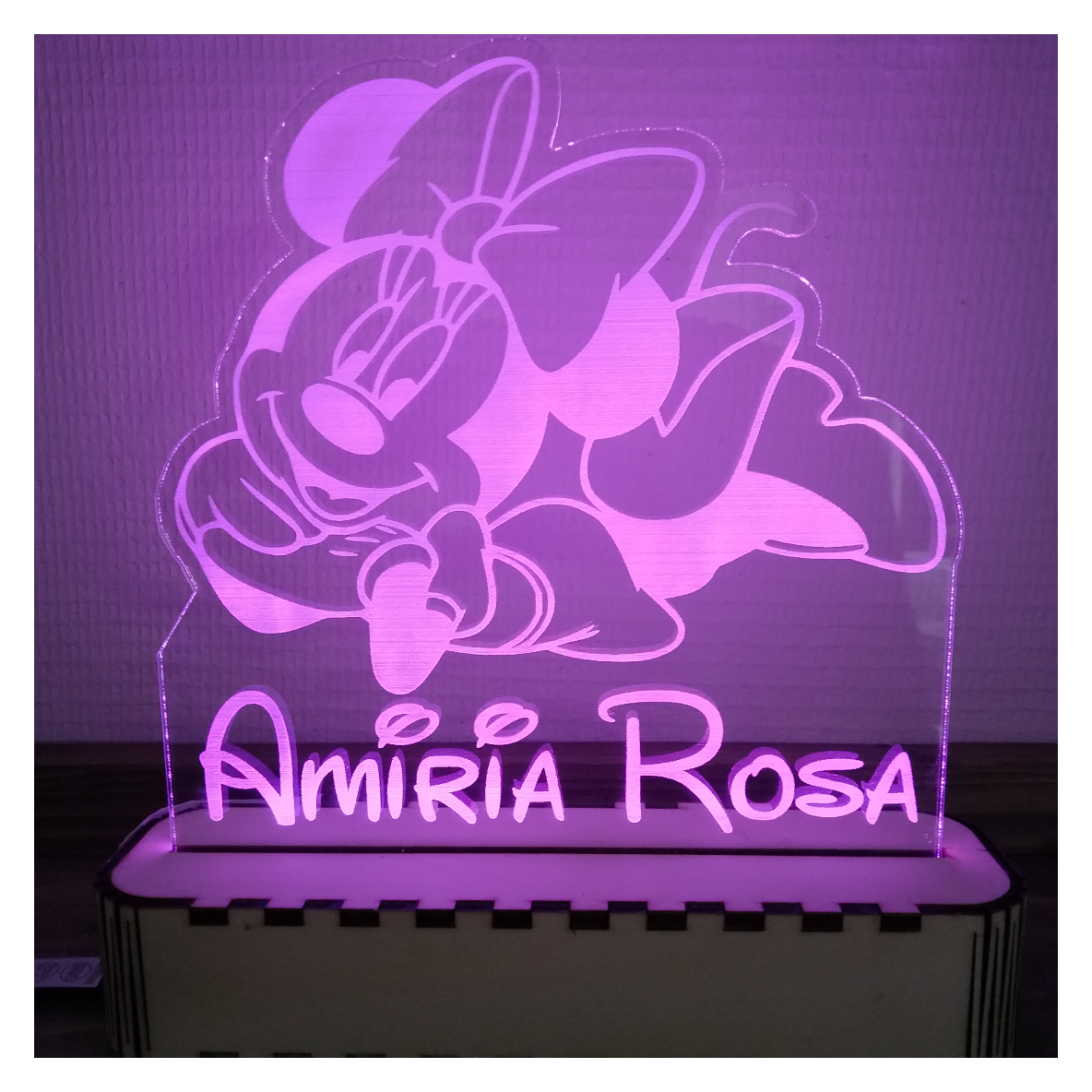 RGB Led Acryllamp diverse modellen.