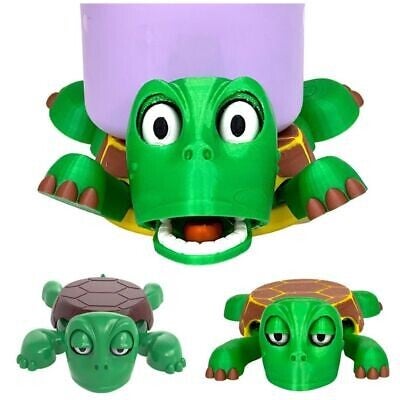 Grappige schildpad onderlegger