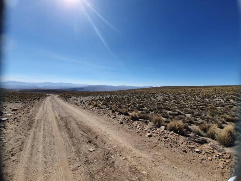 Weg in regio Arequipa PEru