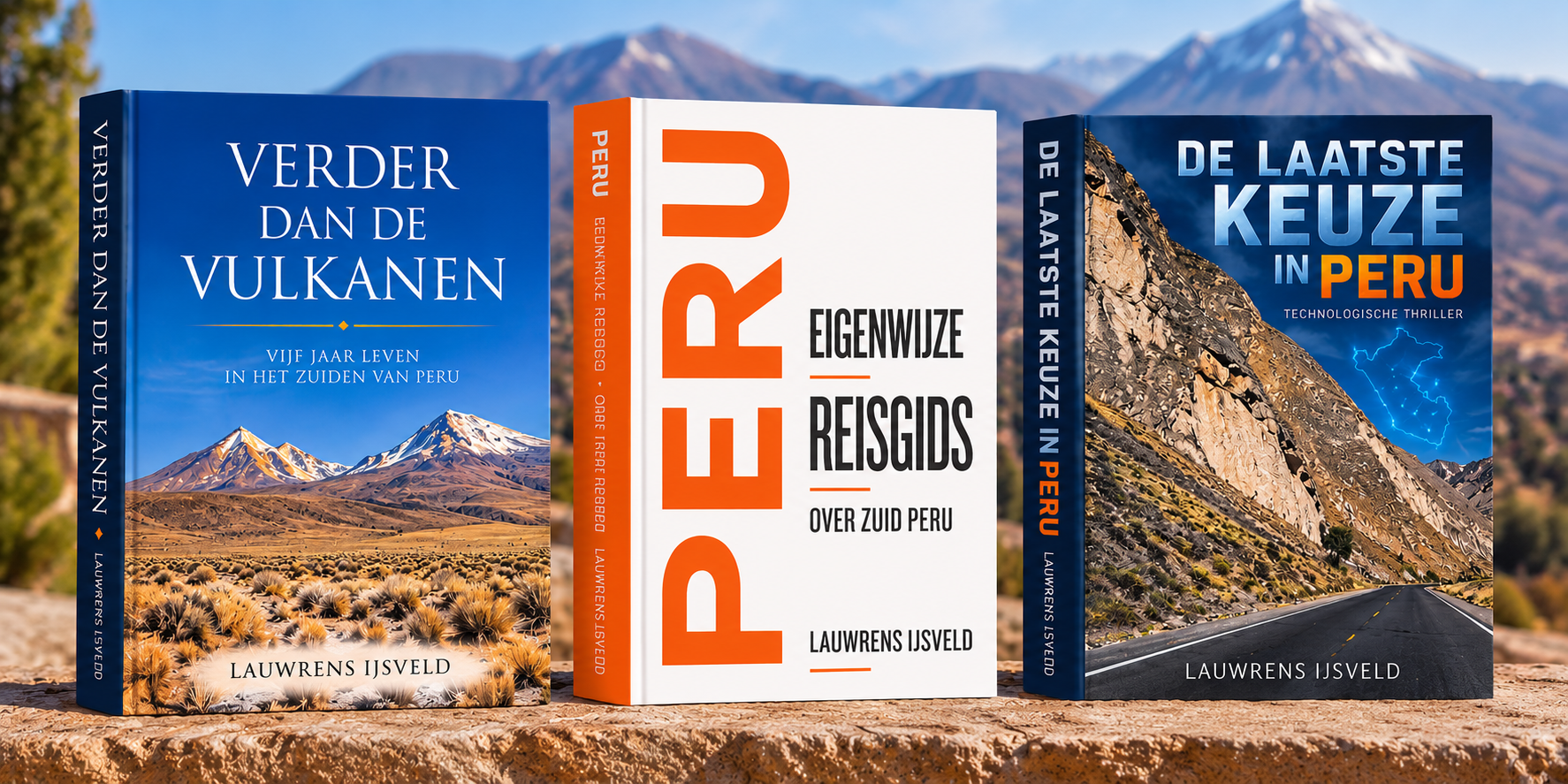 3 boeken over peru van lauwrens ijsveld