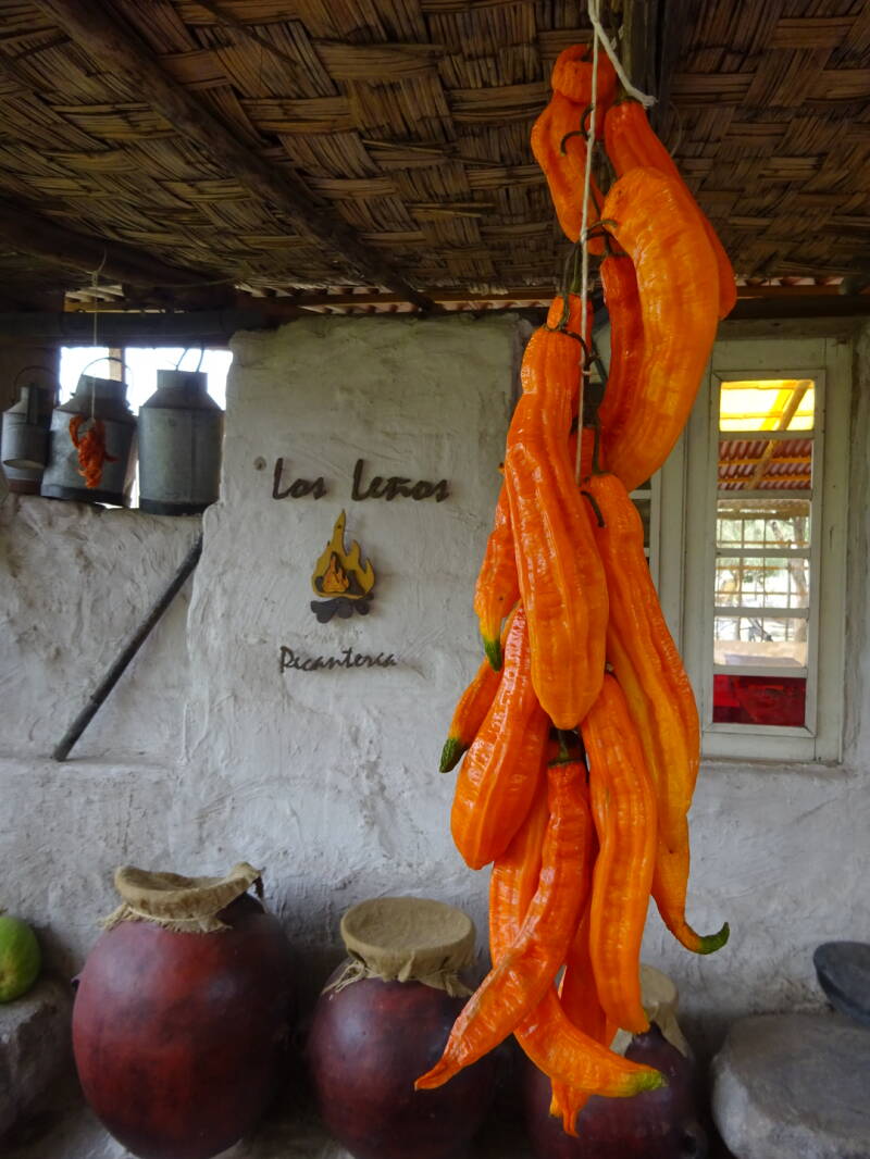 Restaurant in Arequipa, Peru met traditionele Peruaanse gerechten