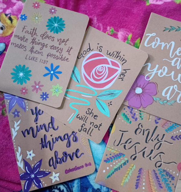 Hand Painted Notebooks