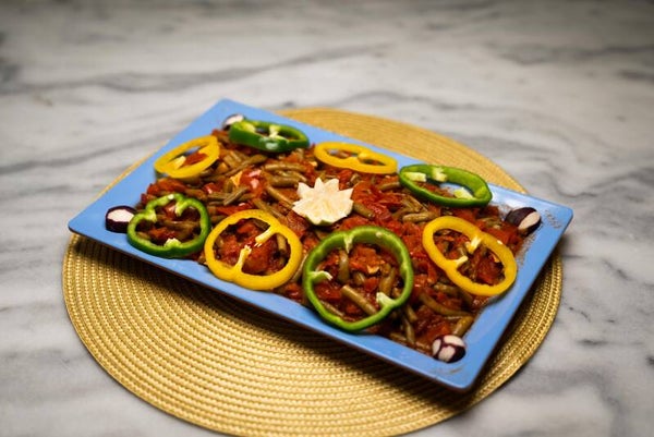 Fasouliya met lamsvlees / Fasouliya with lambs meat