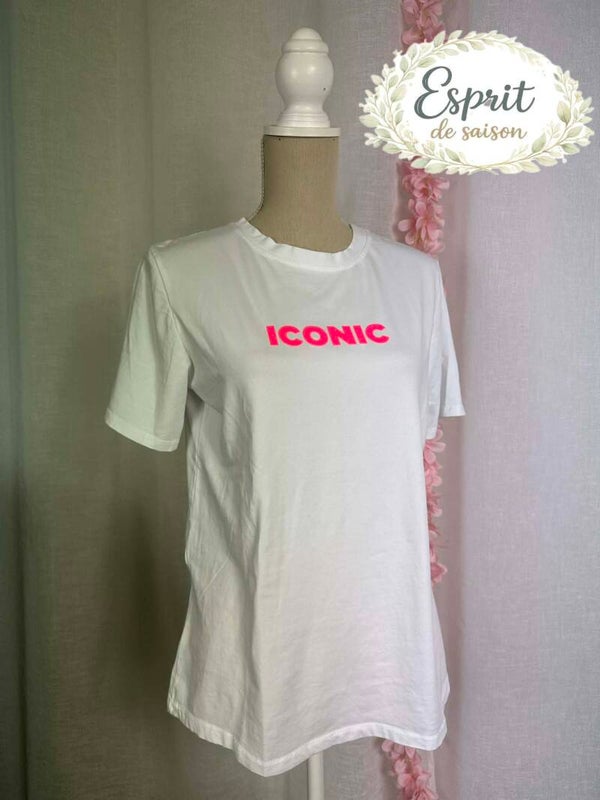 Tee-shirt Iconic Blanc