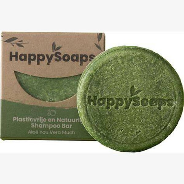 HappySoaps Aloë You Vera Much Hydraterende Shampoo Bar 70g