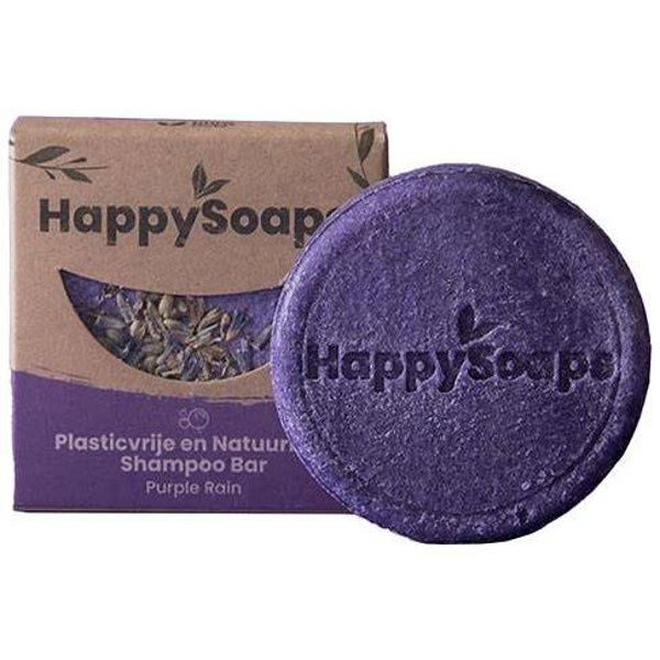 HappySoaps Purple Rain Lavendel Hydraterende Vaste Shampoo Bar 70g