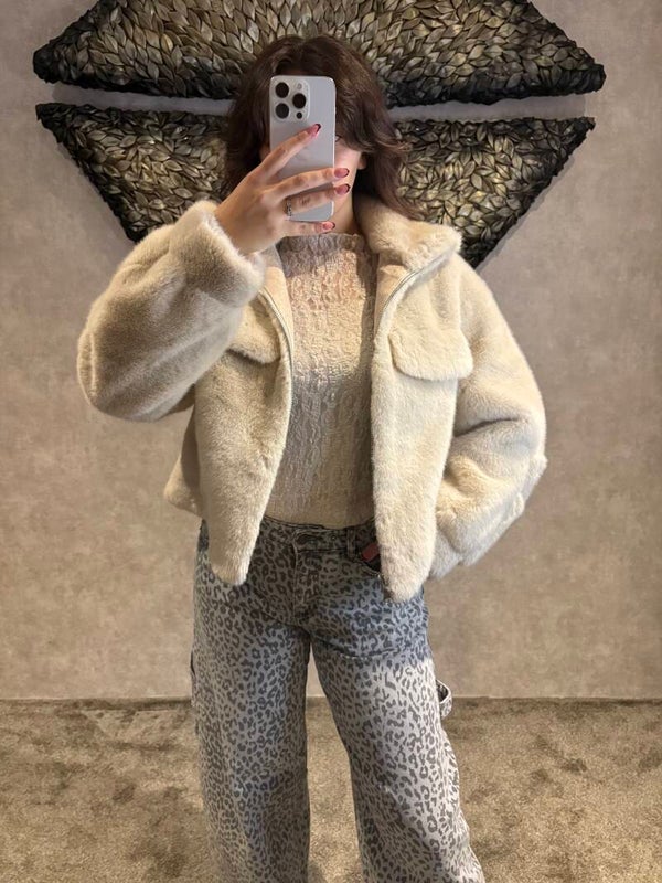 Faux Fur Jas