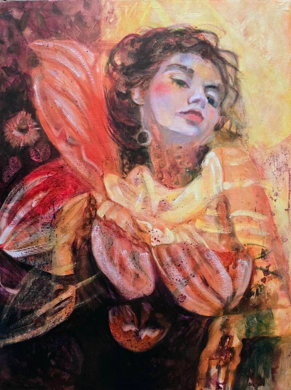 Lady In Velvet Bloom