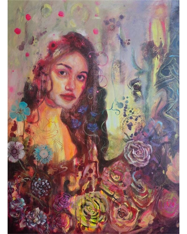 Lady Of Petals And Light