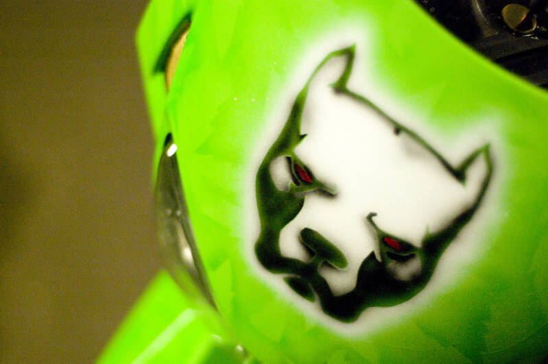 airbrush airbrushing art airbrush art derbi senda custom bike motorcycle