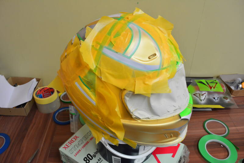 airbrush airbrushing art airbrush art den haag motorhelm custom karthelm