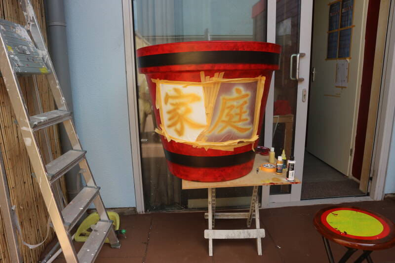 chinese airbrush airbrushing art airbrush art den haag ying yang