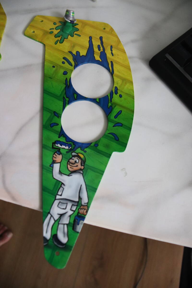 Custom Airbrushed Pinball Machine The Painter painting paint custom pinball